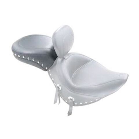 Mustang Wide Touring Passenger Seat For Harley Softail With 200mm Rear Tire 2006-2017 Smooth / Standa... [Open Box]