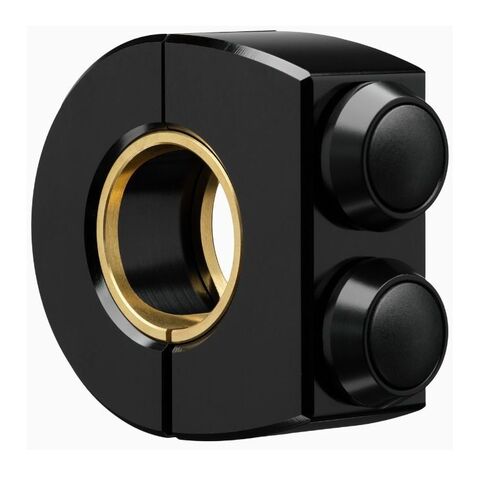 Motogadget Mo.Switch Plain For 7/8" and 1" Bars Black / 2 Button [Open Box]