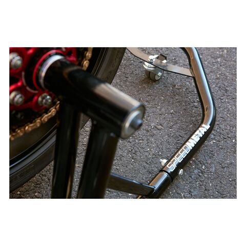 Speedmetal Rolling Single-Sided Swingarm Rear Stand [Previously Installed]