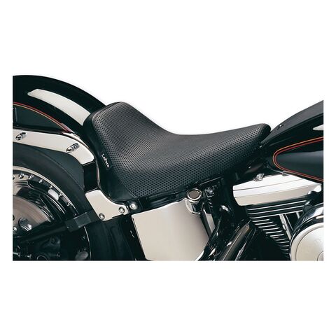 Le Pera Bare Bones Solo Seat For Harley Softail 1984-1999 Black / Basket Weave [Open Box]