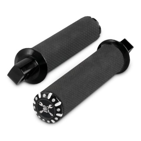 Burly Brand Hawk Billet Footpeg Set For Harley