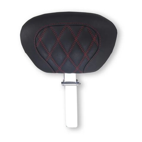 Mustang Double Diamond Driver Backrest For Harley Touring 2008-2025