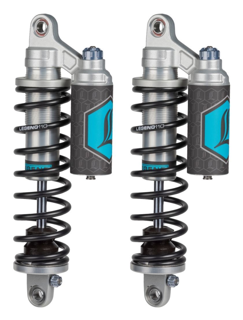Legend Suspension REVO-ARC Piggyback Reservoir Shocks For Harley