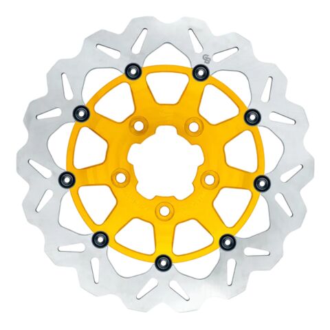 GBrakes 330mm Floating Wave Rotor For Harley 2000-2026