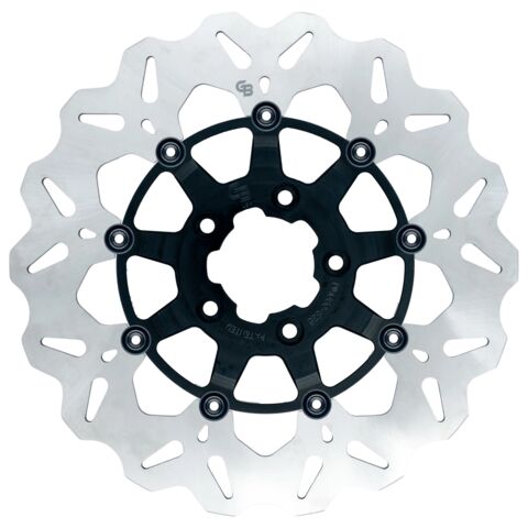 GBrakes 11.5" Floating Wave Front Brake Rotor For Harley 2000-2014