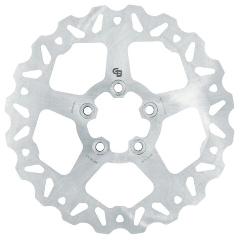 GBrakes 11.5" Solid Mount Wave Rear Rotor For Harley 2000-2016