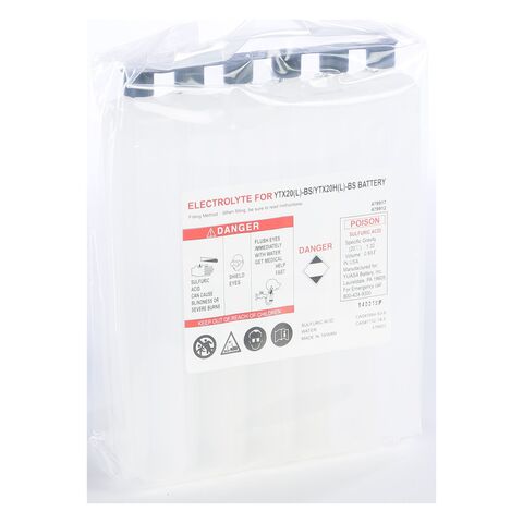 Yuasa YTX20CH-BS Battery Acid
