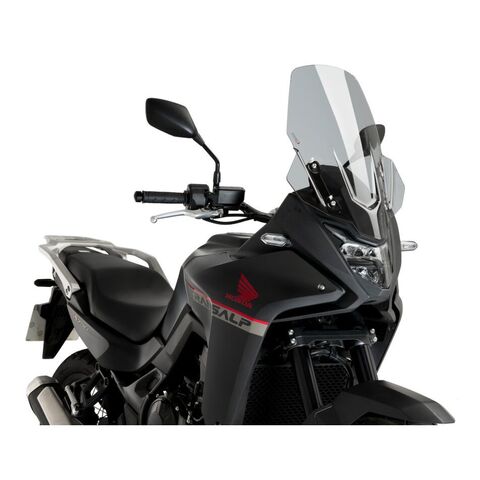 Puig Touring Windscreen Honda Transalp XL750 2024 Smoke / w/o Visor [Previously Installed]
