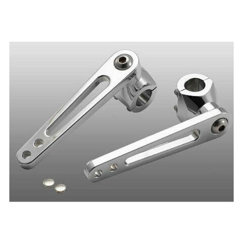 Rivco 1" Engine Guard Mounts For Highway Pegs 1" / Chrome [Open Box]