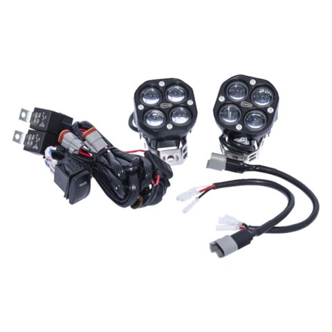 Rivco LED White / Green Dual Color Square Pod Lights