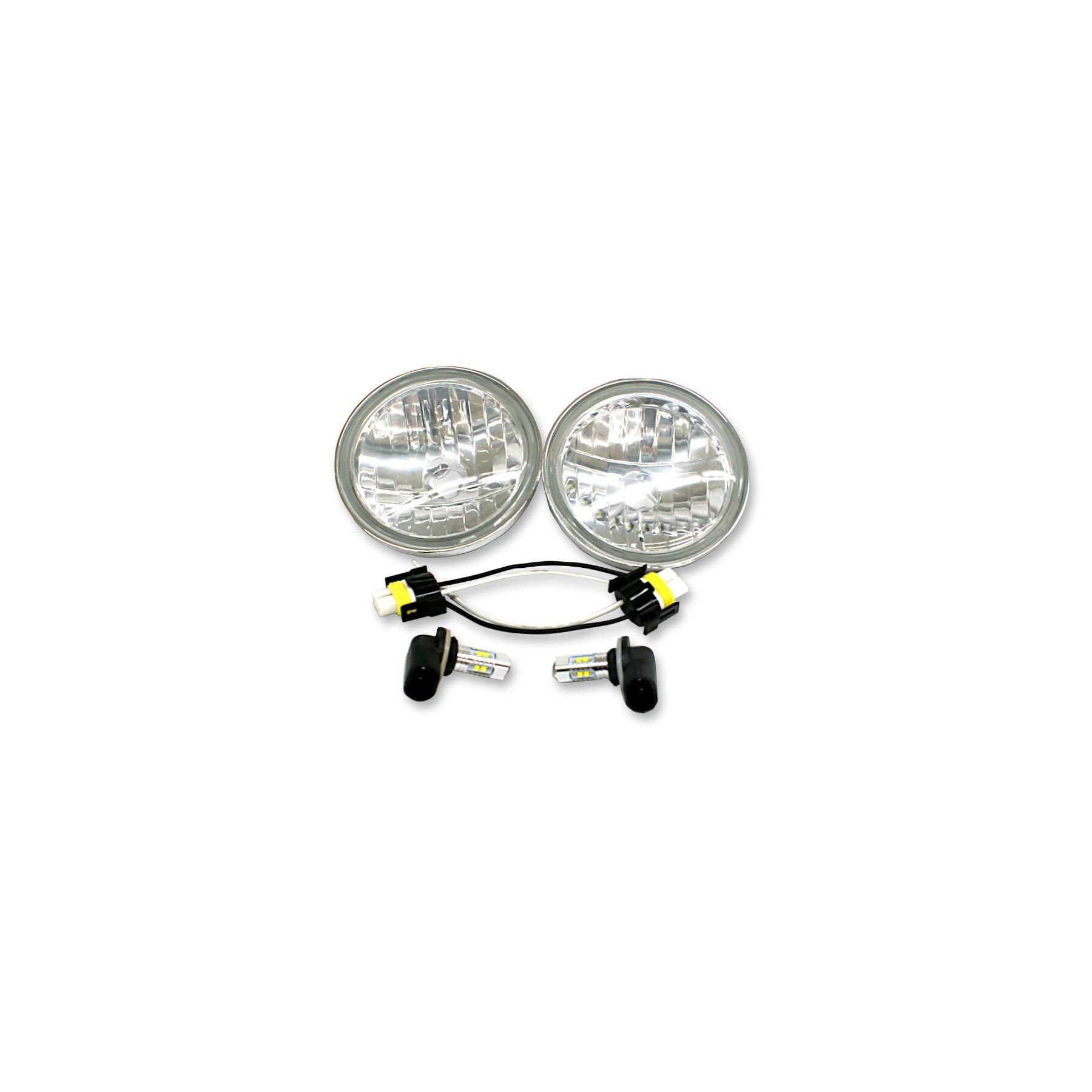 Rivco Rivco 4-1/2 LED Sealed Beam Conversion Kit For Harley Touring 1992-2005 - $219.95 at J&P Cycles