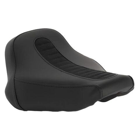 HogWorkz Wide Bobber Solo Seat For Harley Softail Fat Boy FLFB/S / Breakout FXBR/S 2018-2026 Channel... [Open Box]