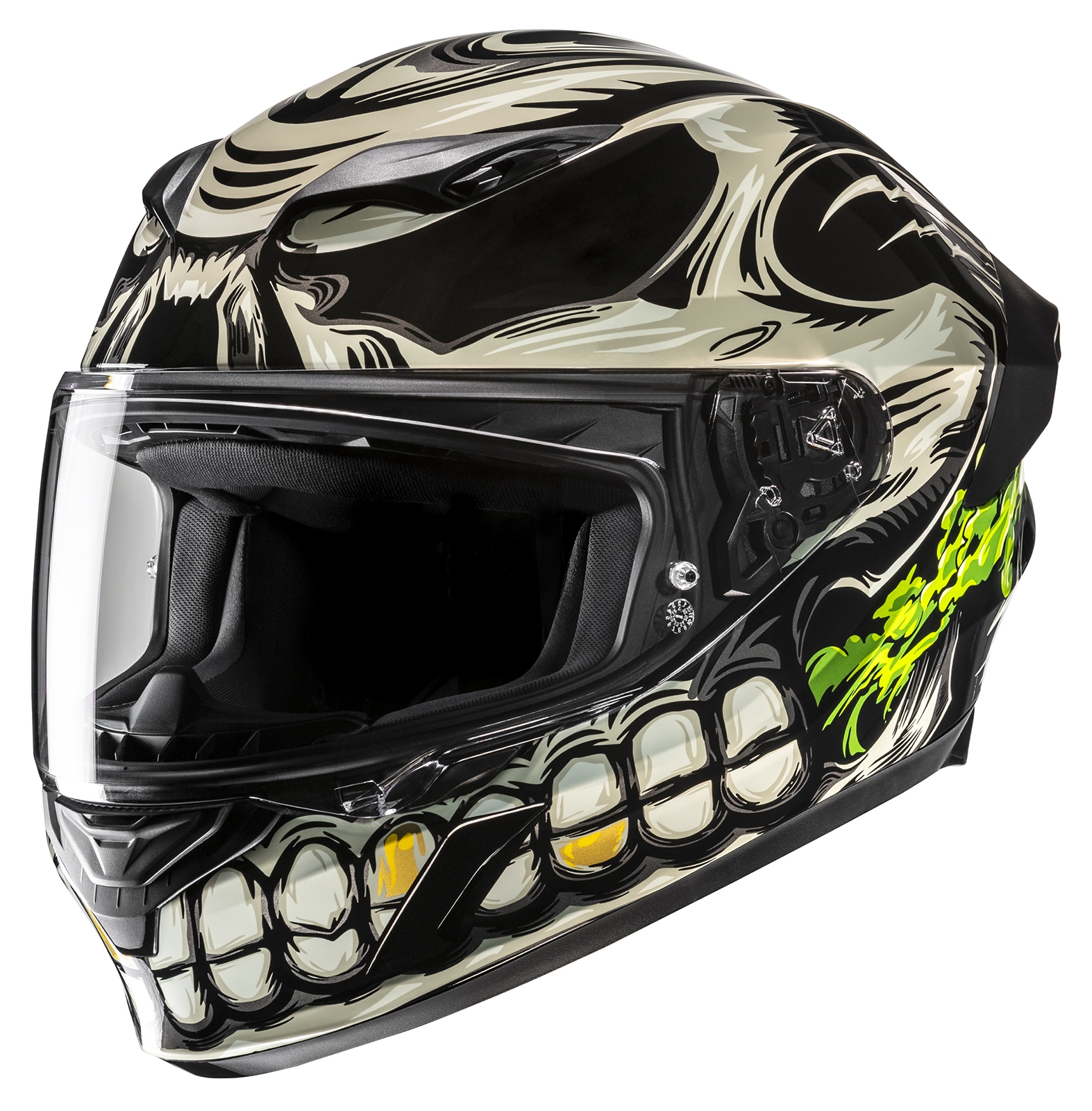 cyberpunk 2077 motorcycle helmets This cyberpunk motorcycle helmet comes with safety features like a 360  light, intercom, and safety beacon