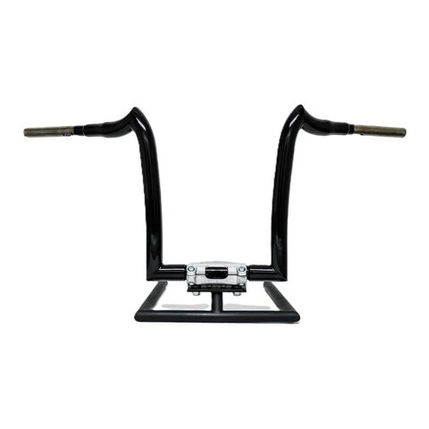 KST Kustoms 1 1/2" Ornery Ape Handlebars For Harley FLTRX 2023-2026 12" / Gloss Black [Open Box] 12"... [Open Box]