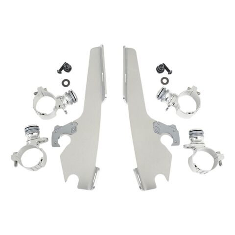 Memphis Shades Batwing Fairing Trigger-Lock Mount Kit Honda VT750 Spirit / VT1100 Ace 1995-2014 Polis... [Open Box]