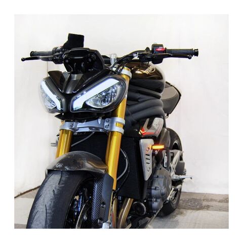 New Rage Cycles LED Front Turn Signals Triumph Speed Triple 1200 RS 2021-2025