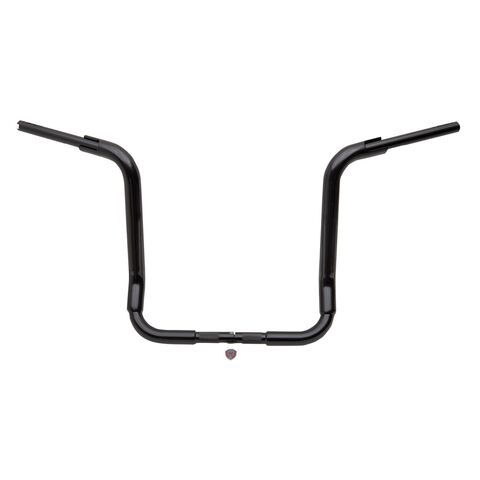 Fat Baggers Inc. 1-1/2" Round Top EZ Install Handlebar For Harley Street Glide/Electra Glide 2014-2020 14" Rise / Bla... [Open Box]