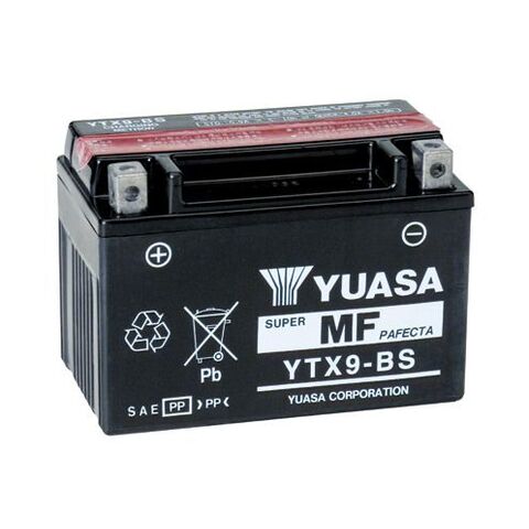 Yuasa YTX9-BS AGM Battery [Open Box]