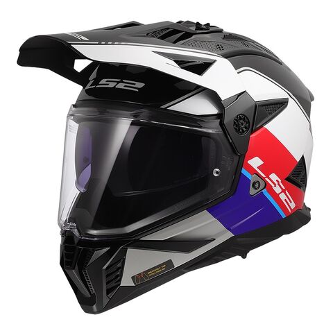 LS2 Blaze II Rally Helmet Red/White/Blue / MD [Open Box]
