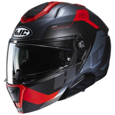 HJC i91 Carst Helmet Black/Red / LG [Open Box]