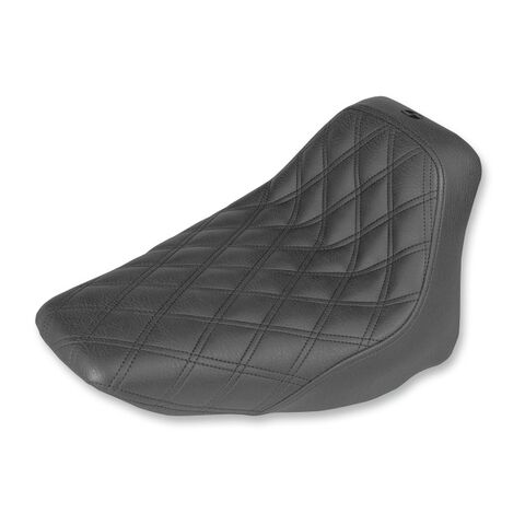 Saddlemen Renegade LS Solo Seat For Harley Softail FL 2006-2017 Black / Diamond [Open Box]