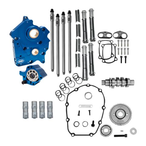 S&S Cycle 496 Cam Chest Kit For Harley Oil Cooled Milwaukee-Eight 2017-2026