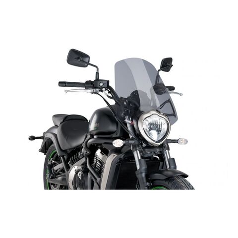 Puig Naked New Generation Windscreen Kawasaki Vulcan S 2015-2026 Light Smoke [Open Box]