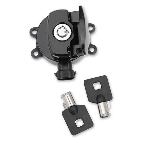 Drag Specialties Side Hinge Ignition Switch For Harley 2011-2022 Black [Previously Installed]