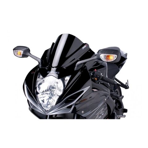 Puig Z-Racing Windscreen Suzuki GSXR 600 / GSXR 750 2011-2026 Black [Open Box]
