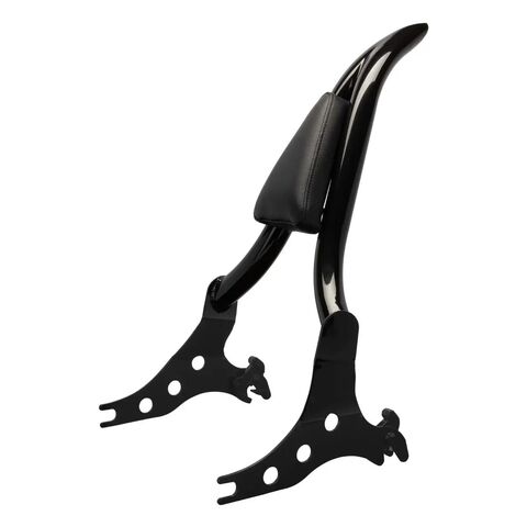 HogWorkz Havoc Detachable Sissy Bar For Harley Breakout FXBR/S / Fat Boy FLFB/S 2018-2026 Black [Previously Installed]