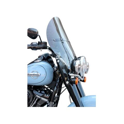 Klock Werks Billboard Flare Windshield For Harley Softail 2018-2026 20" / Tinted [Previously Installed]