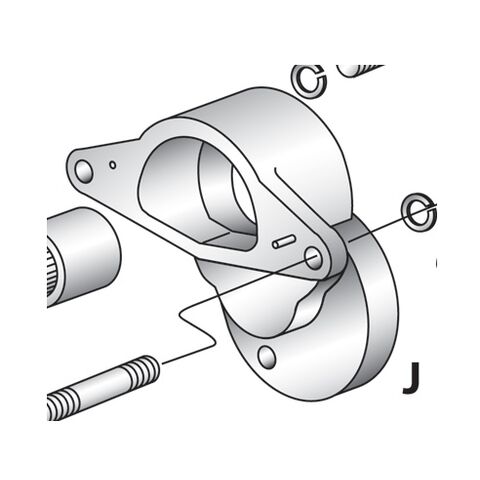 J&P Cycles Starter Motor Housing For Harley FL 1965-1978 [Open Box]