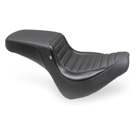 Mustang One-Piece Squareback Seat For Harley Fat Bob 2018-2023 [Open Box]