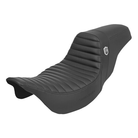 Saddlemen Pro Series SDC Performance Gripper Tuck 'N Roll Seat For Harley Touring 2008-2025 Without Backrest [Previously Installed]