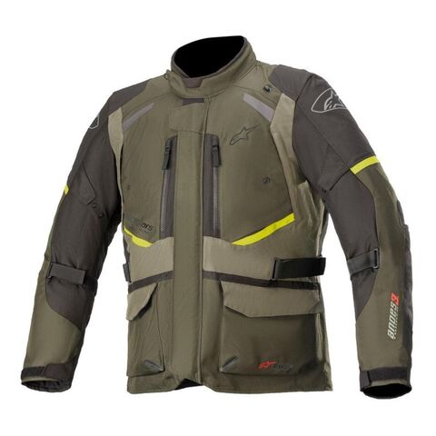 Alpinestars Andes v3 Drystar Jacket Green / LG [Demo - Good]