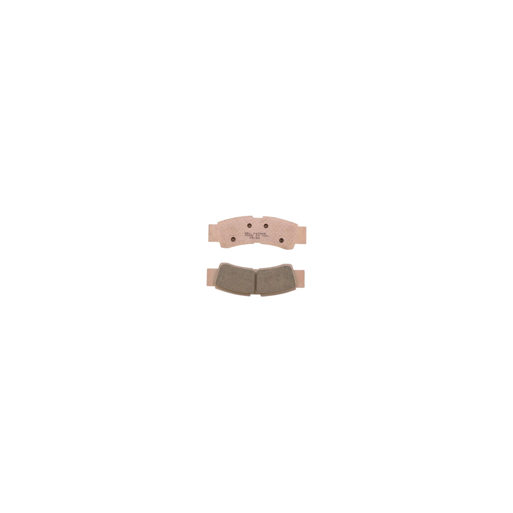 EBC FA738R R Series Sintered Front Brake Pads