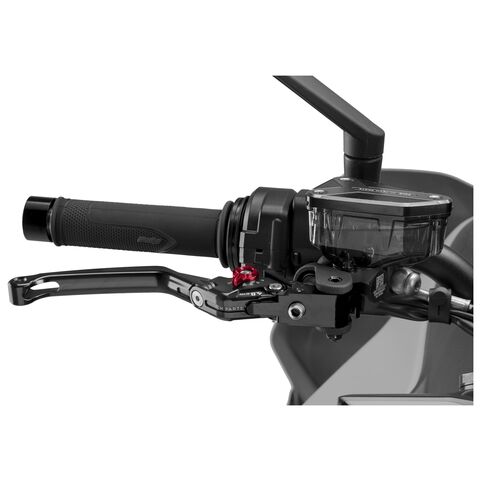 Puig Foldable Brake Lever 4.0 Black/Red [Open Box]