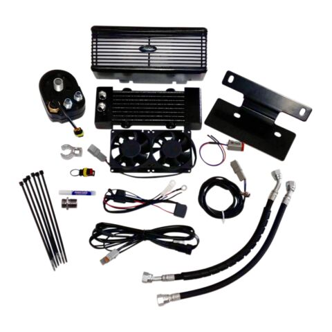 UltraCool Below Regulator Mount Oil Cooler Kit For Harley Touring 2009-2016