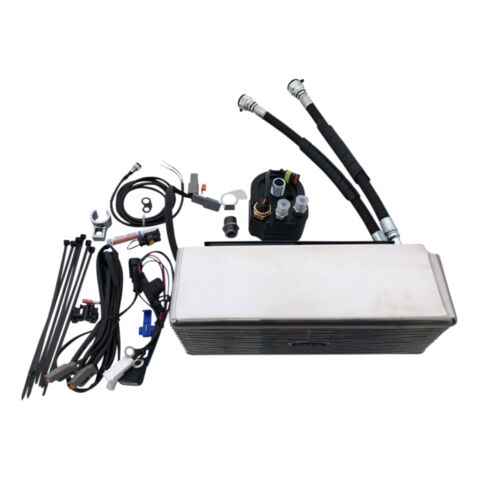 UltraCool Below Regulator Mount Oil Cooler Kit For Harley Dyna 1991-2017