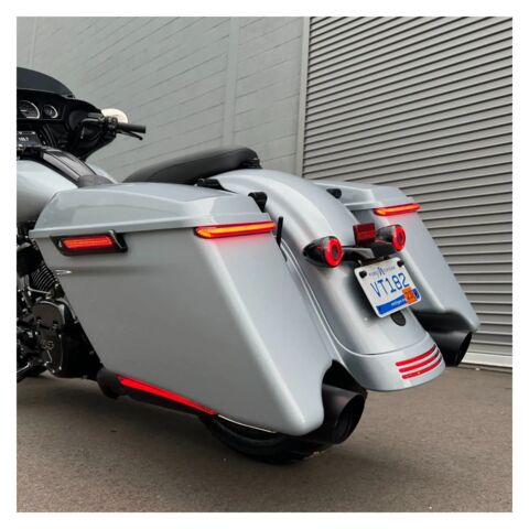 HogWorkz Slimz LED Saddlebag Lights For Harley Touring