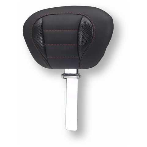 Mustang Driver Backrest Super Touring Deluxe Seat For Harley Touring 2023-2026