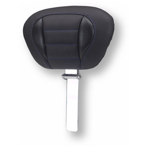 Mustang Driver Backrest Super Touring Deluxe Seat For Harley Touring 2023-2026