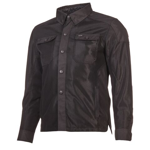 REAX Point Breeze Riding Shirt Black / MD [Incomplete]