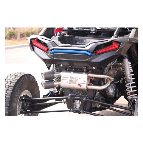 Big Gun Explorer Slip-On Exhaust Polaris RZR XP Turbo / Turbo S 2017-2024