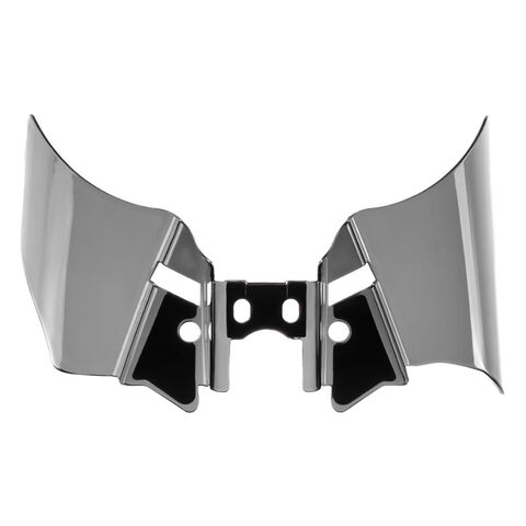 HogWorkz Smoked Mid-Frame Air Deflectors For Harley Dyna 1999-2017