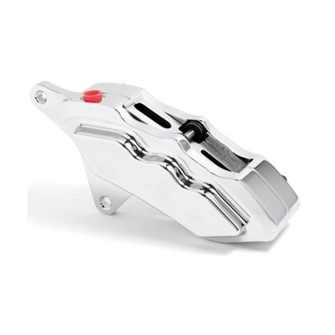 HHI Six Piston Front Brake Caliper For Harley 2000-2014 Chrome [Open Box]