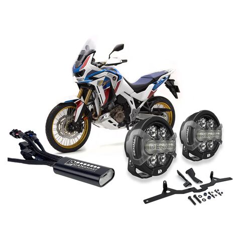 Denali D7 Pro CANsmart Lighting Bundle Honda Africa Twin Adventure Sports ES 2020-2025
