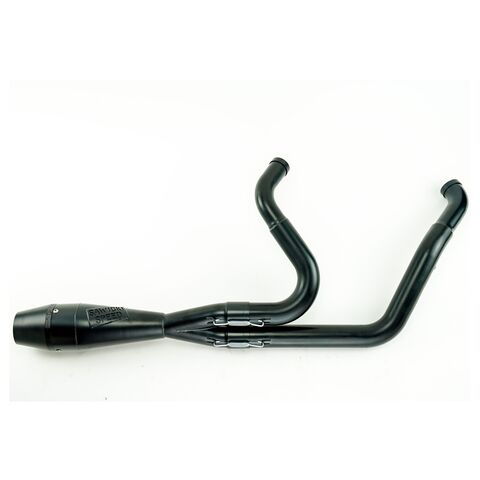 Sawicki Speed Shop Intimidator 2-Into-1 Shorty Exhaust For Harley Softail FXLRST 2022-2024