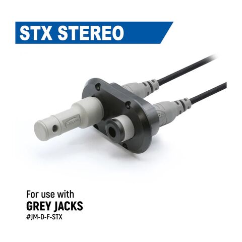 Rugged Radios Dual Headset / Helmet Flush Jack Mount
