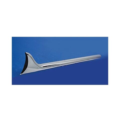 V-Twin Mfg. 36" Fishtail Extension Chrome [Previously Installed]